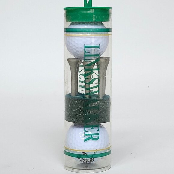 OFFICIAL Buffalo Sabres LINKSWALKER Golf Balls and Tee Gift Set BNIP - Picture 3 of 3